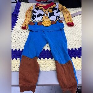Disney Toy Story woody pajama set size 3T